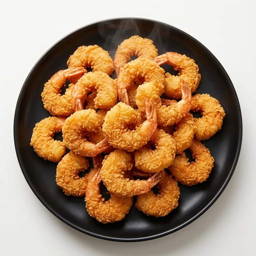 Deep-fried breaded shrimp from the Chinese takeout menu at Dragon Palace in Winnipeg